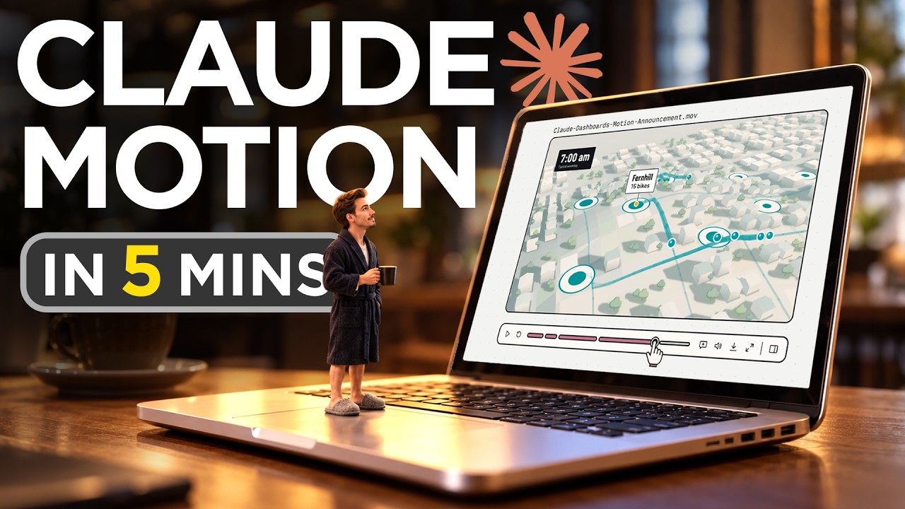The AI Advantage video thumbnail: New Claude Motion is Insane